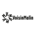 logo VoisinMalin noir, mains